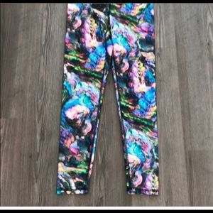 NWT - terez oyster performance legging, medium